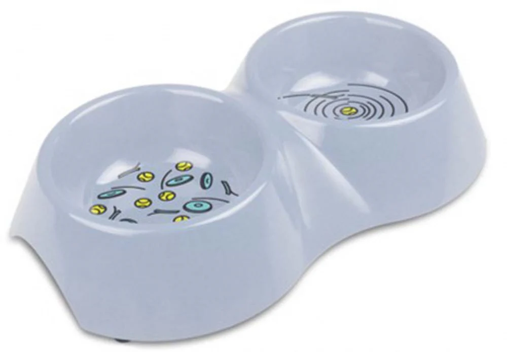 Van Ness Ecoware Double Dish with non skid silicone feet - Suhuit