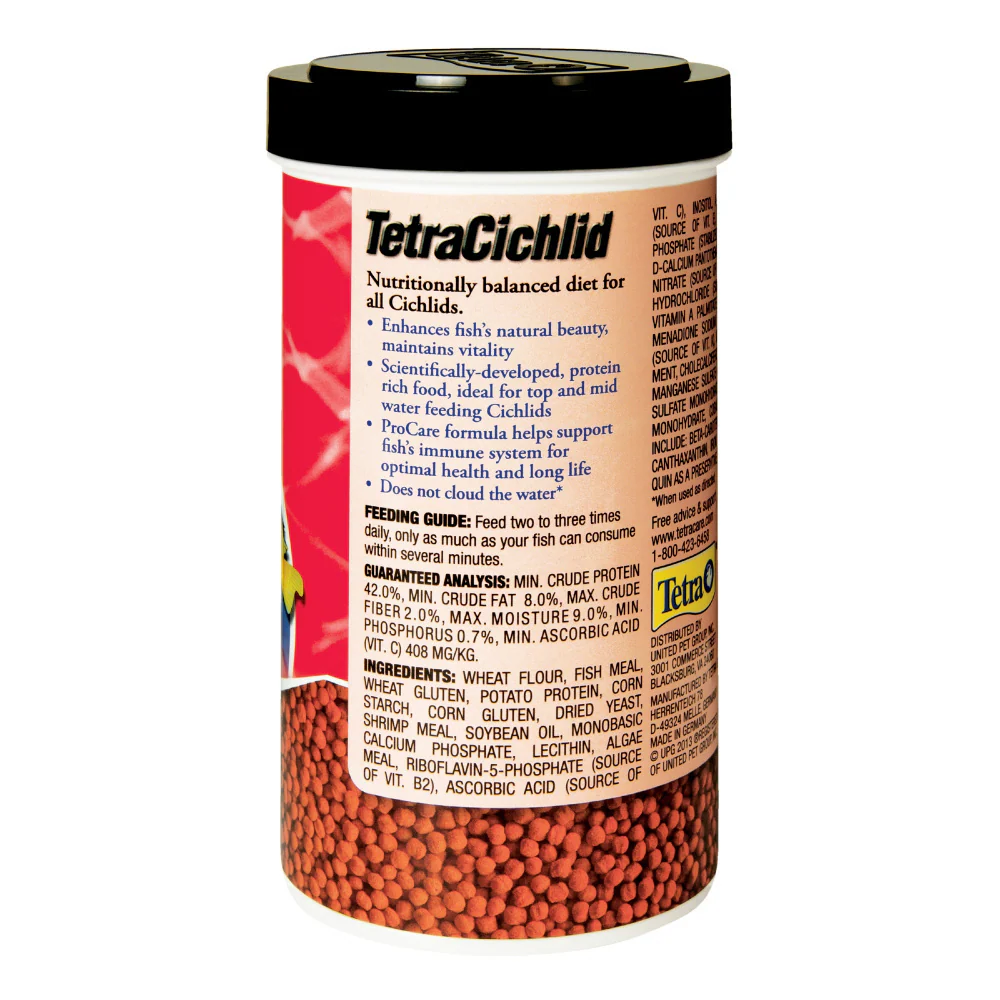Tetra Cichlid Floating Cichlid Pellet Fish Food - Suhuit