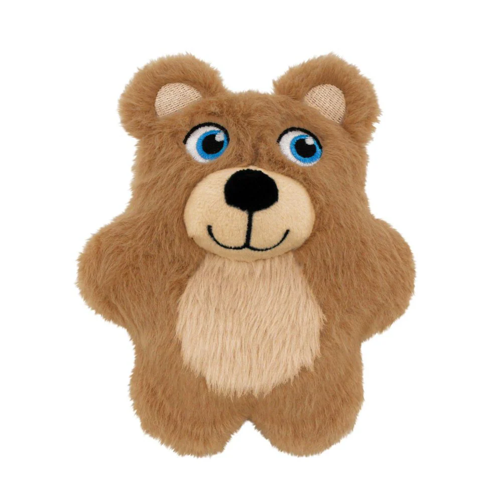 Kong Snuzzles Kiddos Teddy Bear Dog Toy - Suhuit