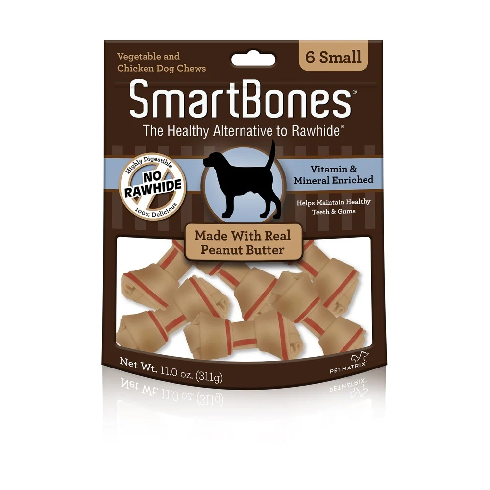 SmartBones Rawhide-Free Peanut Butter Dog Treats - Suhuit