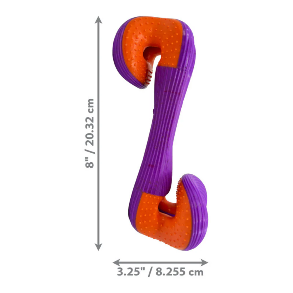 KONG Rerun Whoosh Bone Assorted Dog Toy - Suhuit