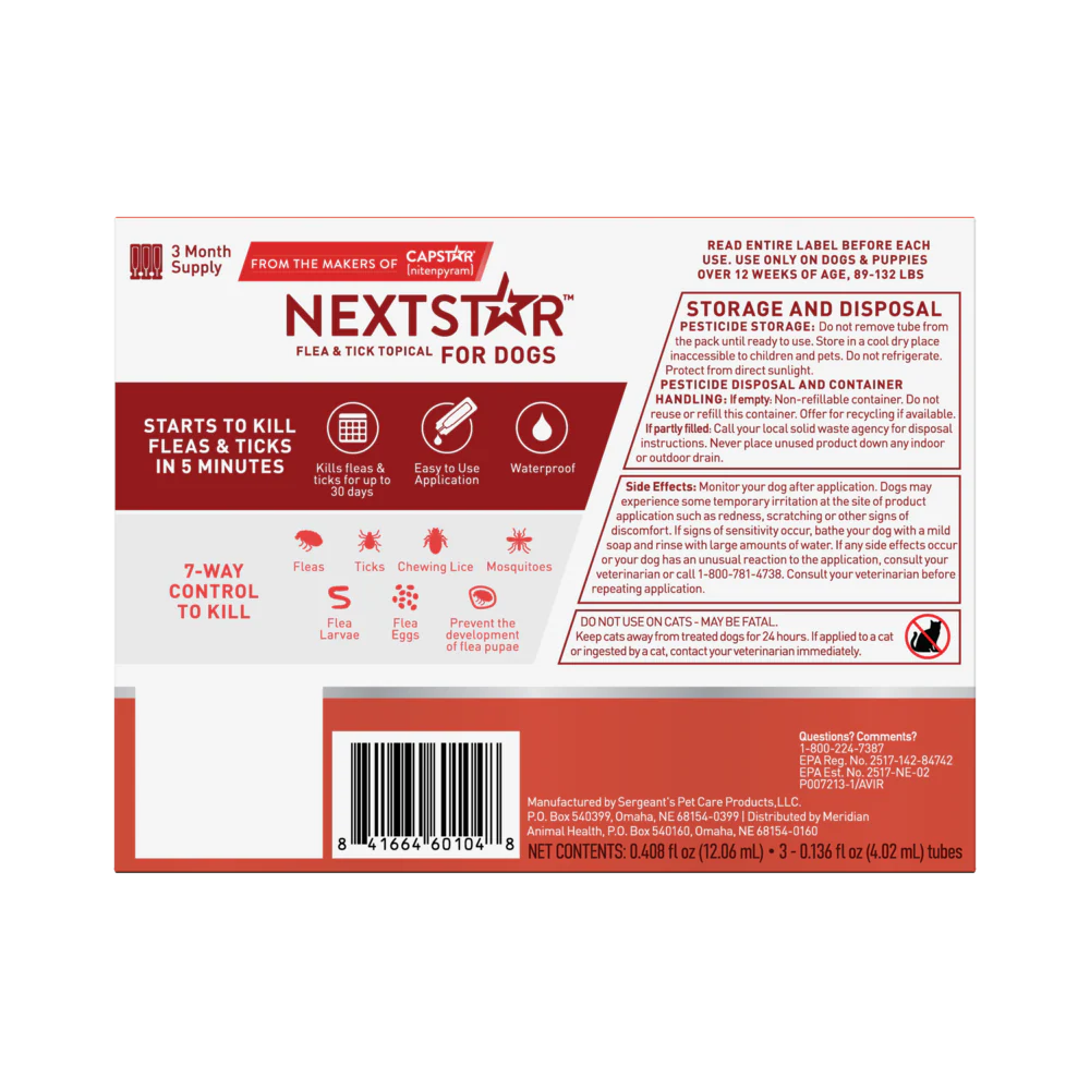 Nextstar Flea & Tick for X- Large Dogs - Suhuit