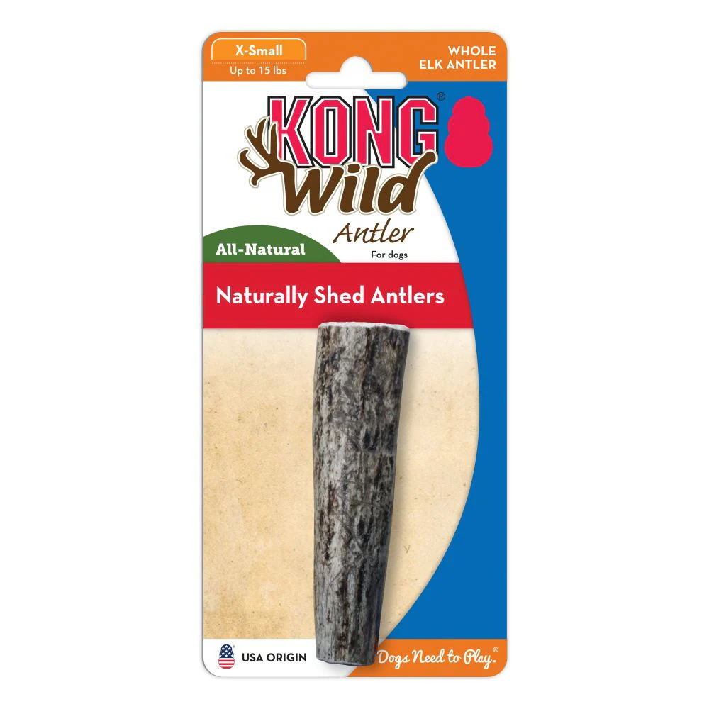 Kong Wild All-Natural Whole Elk Antler for Dogs - Suhuit