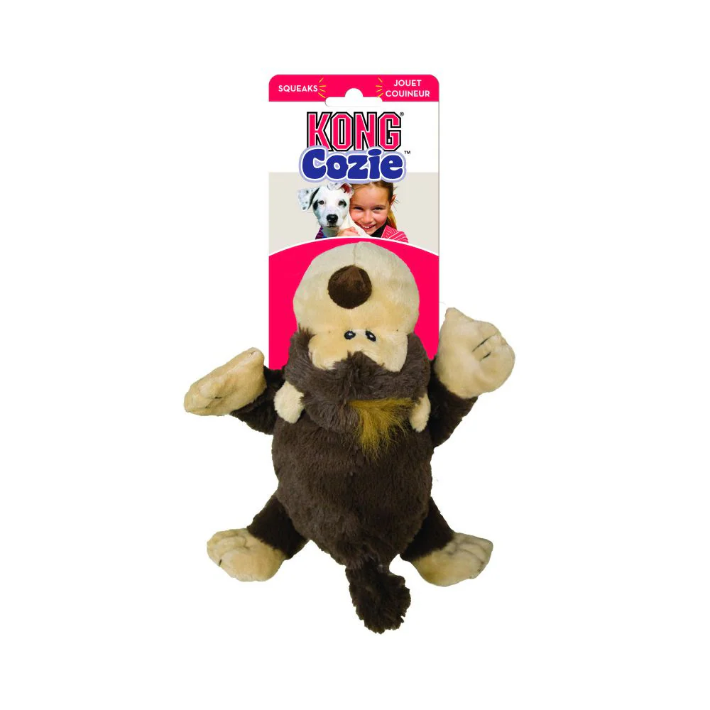Kong Funky Monkey Cozie Plush Dog Toy - Suhuit