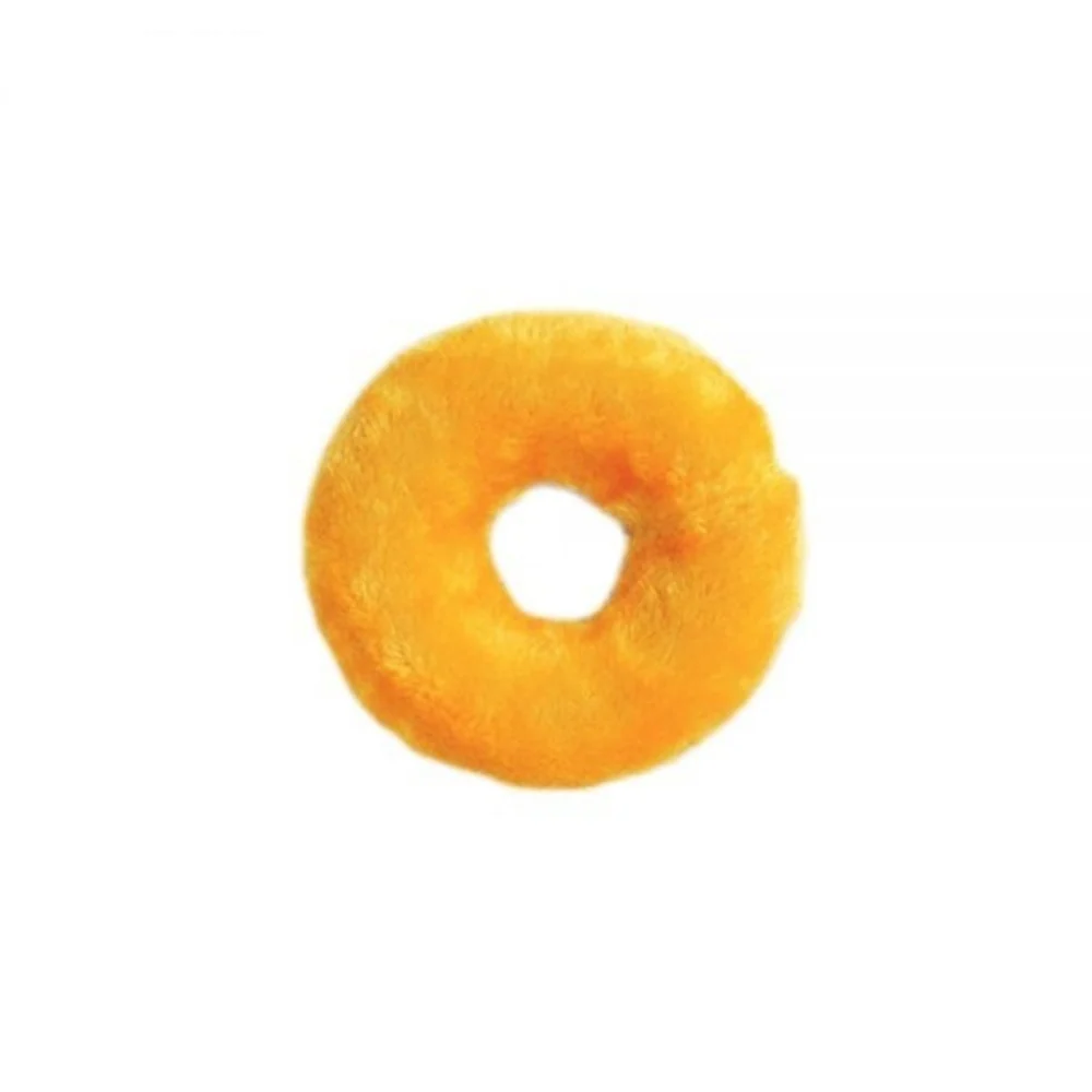 ZippyPaws Mini Chocolate Donutz Squeaky No Stuffing Plush Dog Toy - Suhuit