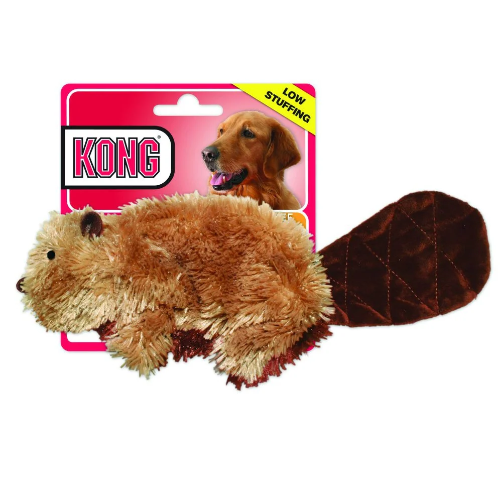 Kong Plush Beaver Dog Toy - Suhuit