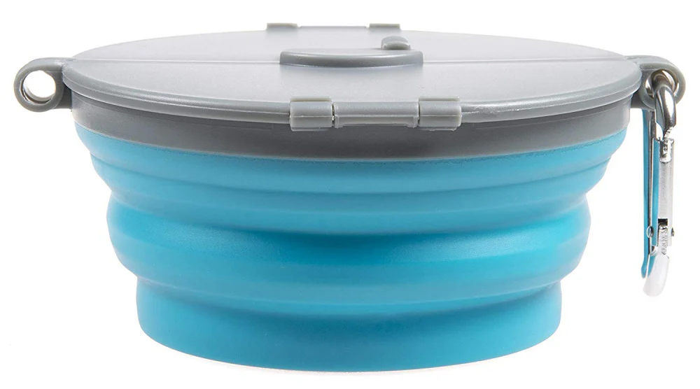 Loving Pets Blue Bella Travel Bowl - Suhuit