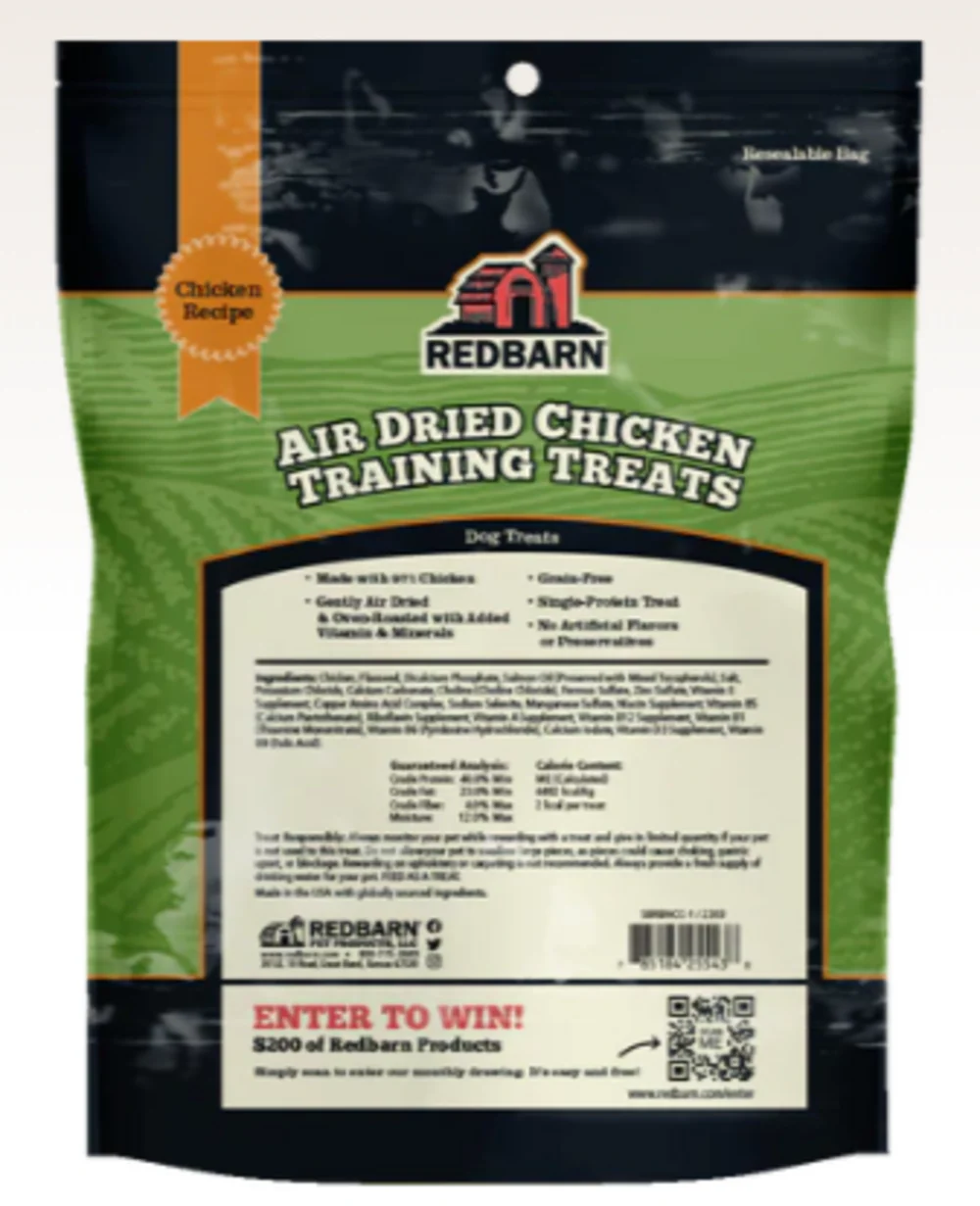 Redbarn Air Dried Chicken Training Treats - Suhuit