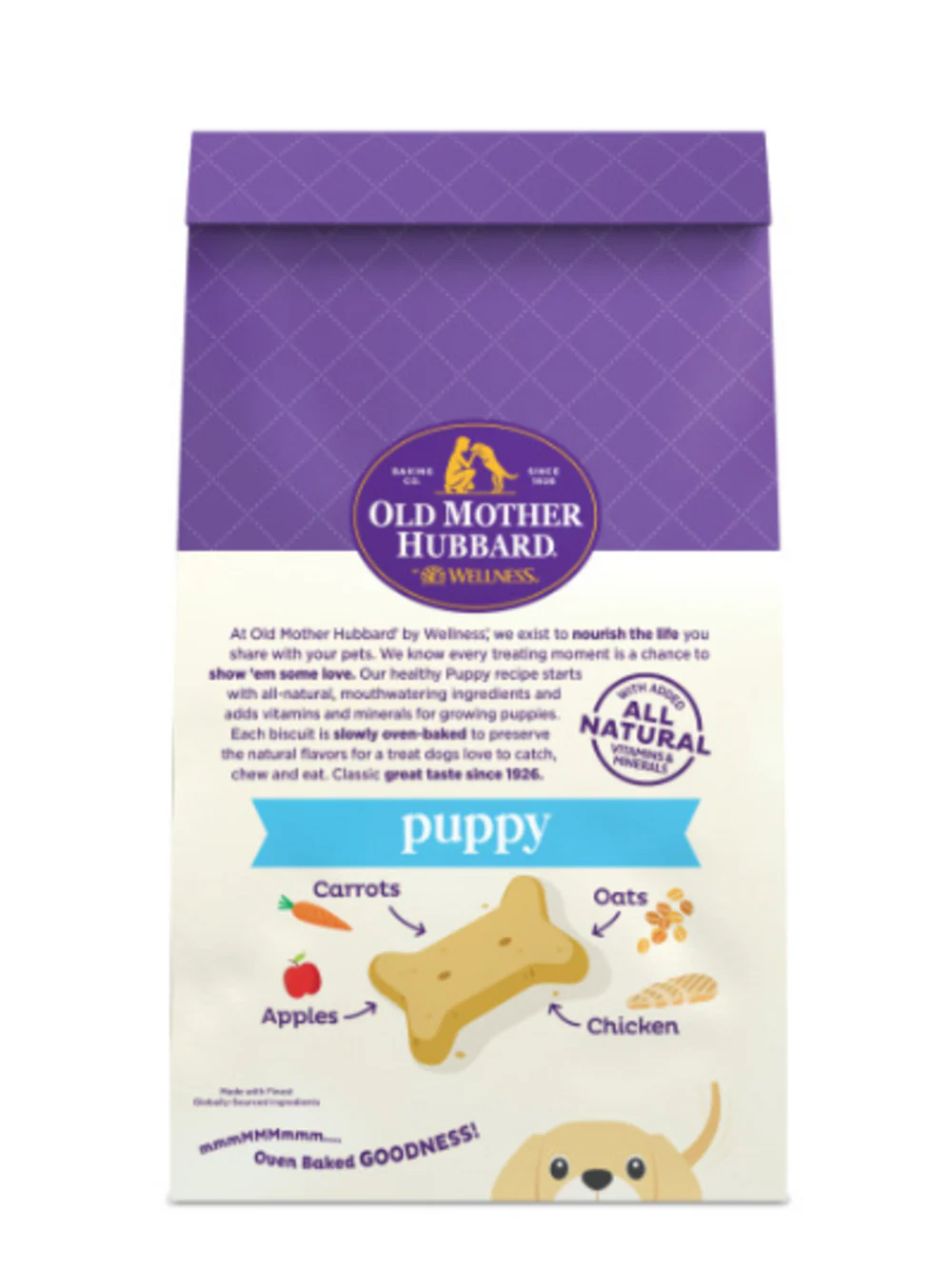 Suhuit Old Mother Hubbard Mother's Solutions Crunchy Natural Mini Dog Biscuits Puppy Dog Treats - Suhuit