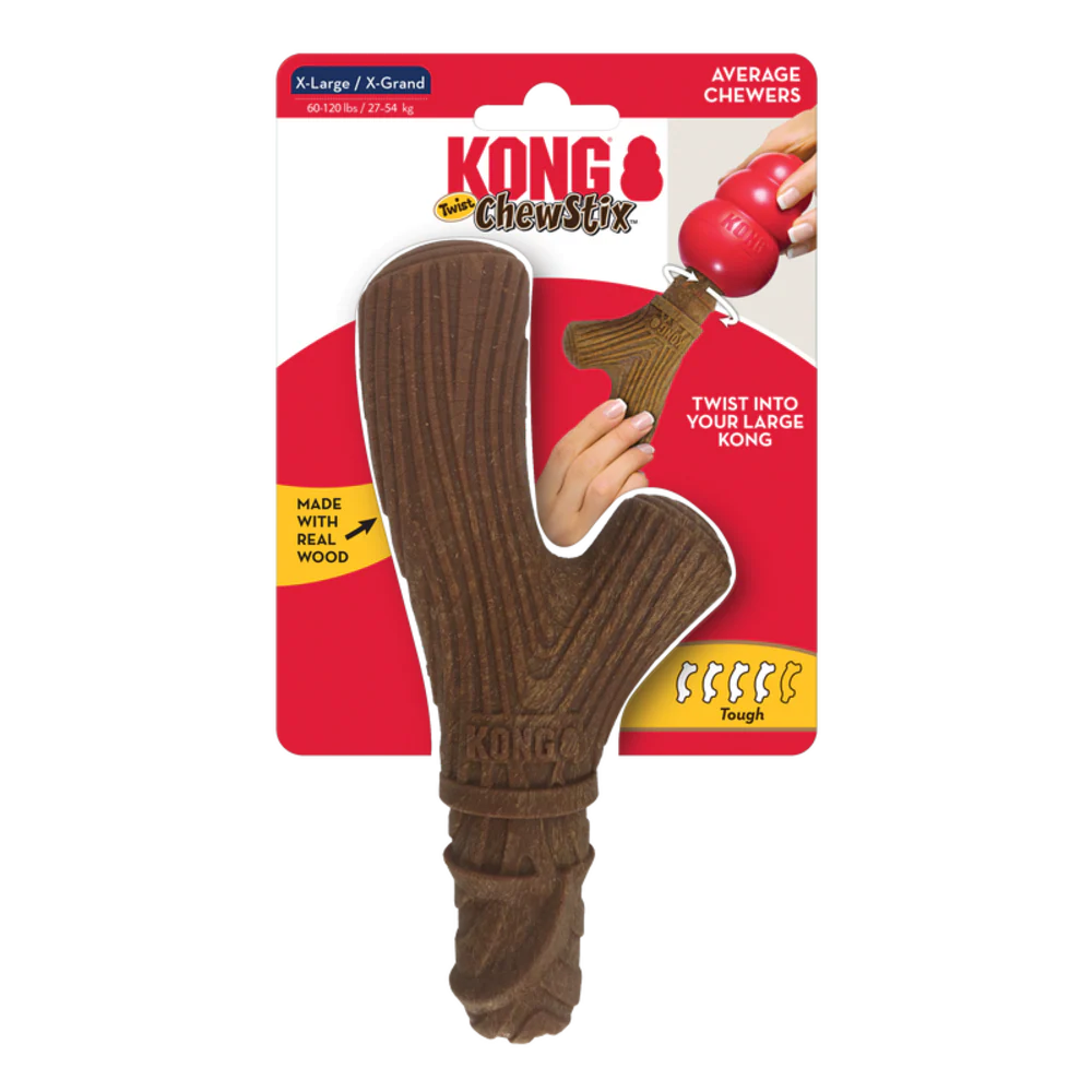 Kong Chewstix Twist Dog Toy - Suhuit