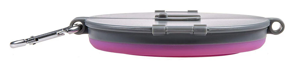 Loving Pets Pink Bella Travel Bowl - Suhuit