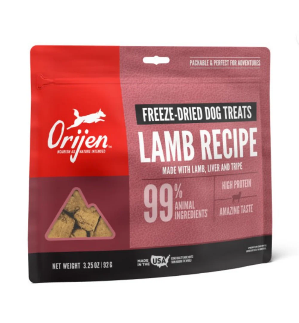 ORIJEN Freeze Dried Grass Fed Lamb Dog Treats - Suhuit