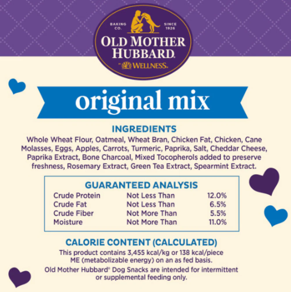 Old Mother Hubbard Crunchy Classic Natural Original Dog Biscuits - Suhuit