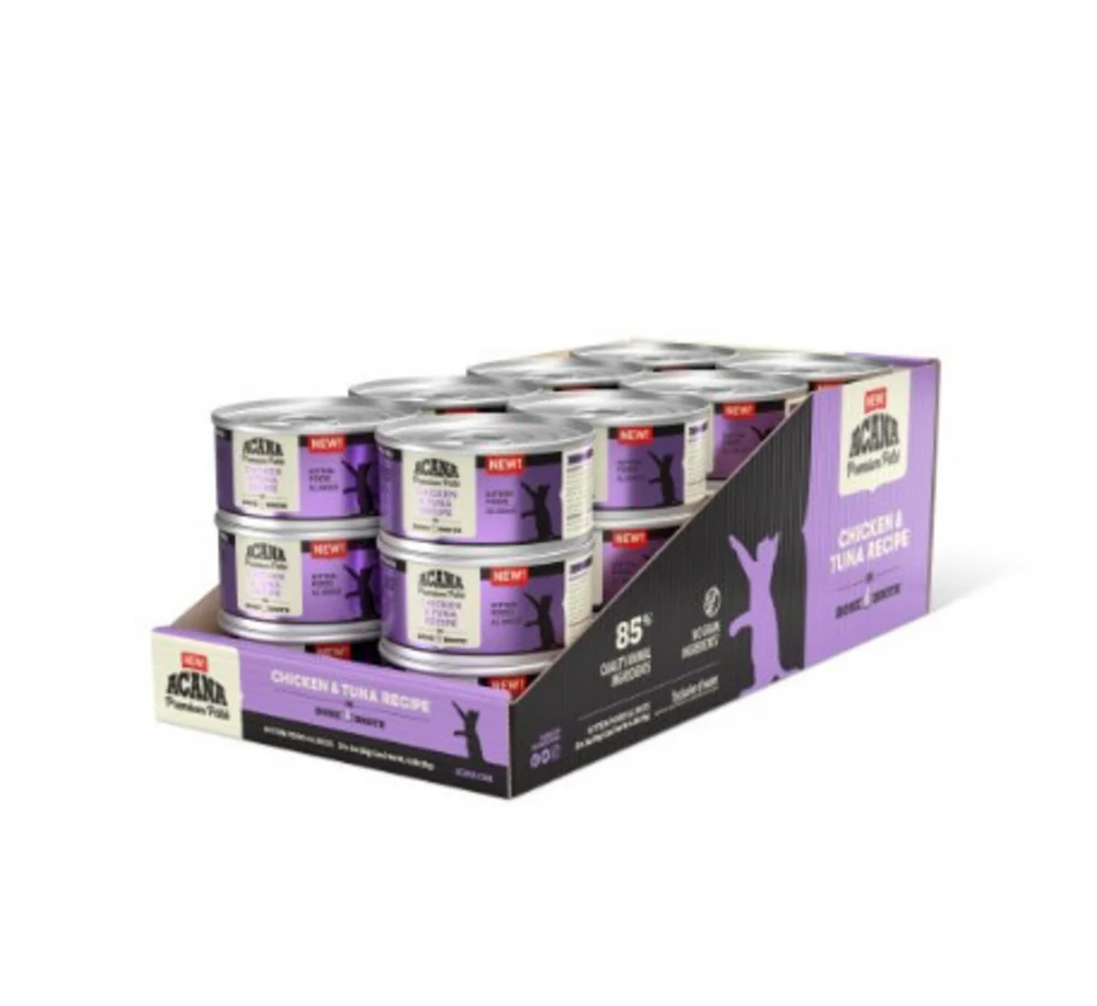 ACANA Chicken & Tuna in Bone Broth for Kittens - Suhuit