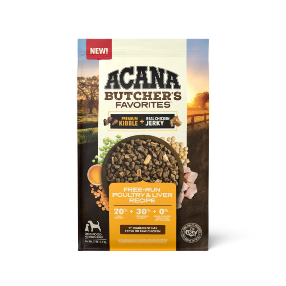 ACANA Butchers Favorites Free-Run Poultry and Liver Recipe Dry Dog Food - Suhuit