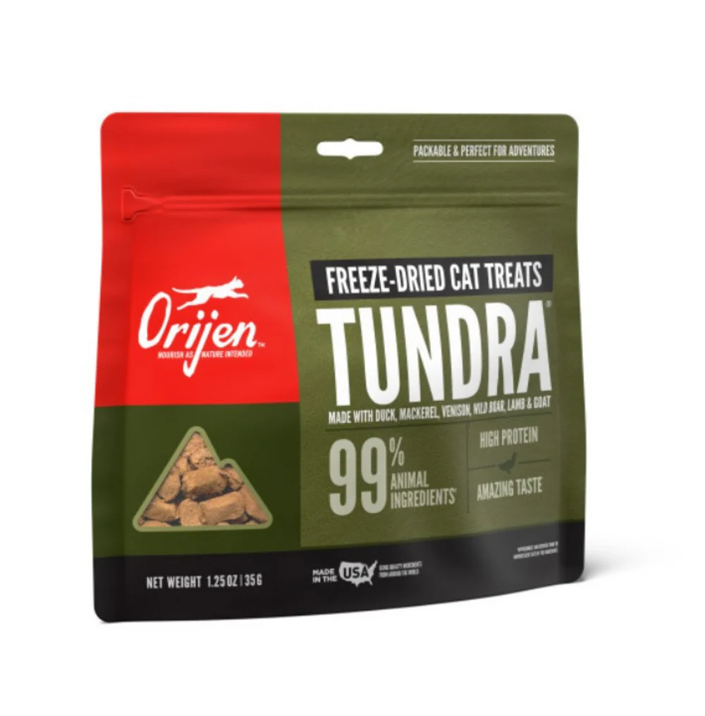 ORIJEN Grain Free Freeze Dried Tundra Cat Treats - Suhuit